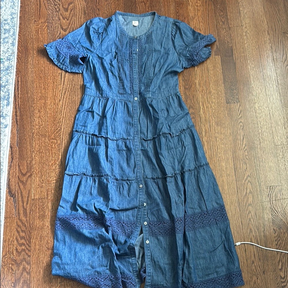 GAP Blue Midi Dress
